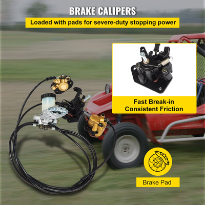 Πλήρες κιτ βασικού κυλίνδρου φρένων Go-Kart KD150BRKIT Go Kart