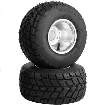 VEVOR Go Kart Τροχοί Rain Tires Radio Flyer Wagon Ελαστικά 10x4,5-5 Μπροστινά ελαστικά