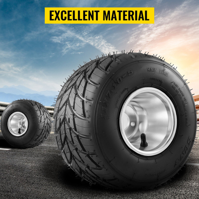 VEVOR Go Kart Τροχοί Rain Tires Radio Flyer Wagon Ελαστικά 11x7.1-5 Μπροστινά ελαστικά