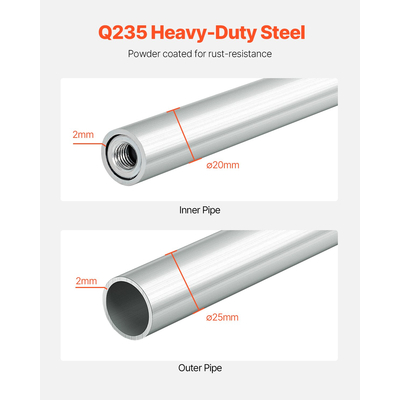 Επίτοιχη βάση ελαστικών 31&quot;-56&quot; Ρυθμιζόμενη σχάρα ελαστικών Q235 Steel Tire Storage Rack