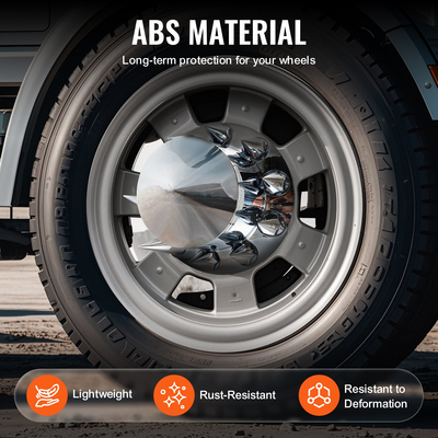 VEVOR Κιτ σύνθετου καλύμματος πίσω άξονα ABS Καλύμματα παξιμαδιών ωτίδων με εργαλεία καλύμματος παξιμαδιών