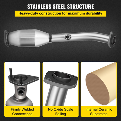 VEVOR Exhaust Manifold 05-11 Nissan Frontier Exhaust Multiple Bots Gasket Combination 4.0L Καταλυτικός μετατροπέας υψηλής ροής ποιότητας OEM για 2005-2011 Nissan Frontier/Xterra/Pathfinder (Συμβατό με EPA)