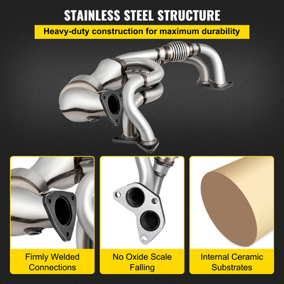 Μπουλόνια πολλαπλής εξαγωγής φλάντζα πολλαπλής εξαγωγής για 06-10 Subaru Forester Impreza