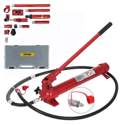 Κιτ επισκευής αμαξώματος VEVOR 10Ton Power Hydraulic Jack Holder for Auto Car Repair Tool with Hose Lift Ram Ram 1,4M