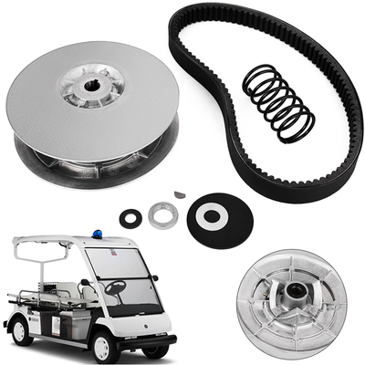 Σετ συμπλέκτη με κίνηση προς τα πίσω VEVOR για Yamaha Gas Golf Cart G2-G22 1985+ Κιτ δευτερεύοντος συμπλέκτη με ιμάντα JN6-G6201-03 JN6-G6201-04, Ασημί