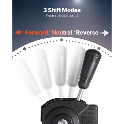 VEVOR 2300 RPM Συμπλέκτης μετάδοσης κίνησης Συμπλέκτης υψηλής αντοχής με κινητήρα 2-7HP &amp; λειτουργία αλλαγής ταχυτήτων