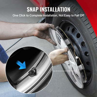 VEVOR 16&quot; Κάλυμμα τροχού Hubcaps Σετ 4 στιβαρών καπακιών για όλες τις καιρικές συνθήκες