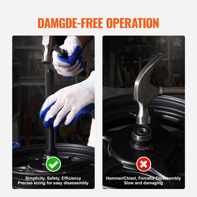 VEVOR 52PCS Προσαρμοσμένο σετ ρουλεμάν ρουλεμάν &amp; στεγανοποιητικού οδηγού, Σετ ρουλεμάν τροχού κιβωτίου ταχυτήτων, Εξάρτημα τοποθέτησης στεγανοποιητικού οδηγού, μετρικοί δίσκοι 18-65mm &amp; 74mm Κιτ εργαλείων πρέσας ρουλεμάν εξολκέα ρουλεμάν αφαίρεσης δακτυλίου