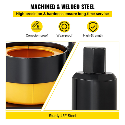 VEVOR Carrier &amp; Pinion Bearing Puller, Συμβατό με Dana 30,40,50,60,70, 80, Ford 10,25&quot; Ρουλεμάν, Εργαλείο εξολκέα πινιόν με 3 Clamshell, 45# Steel Clamshell Bearing Ruvering for Auto Repair