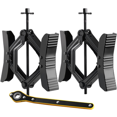 VEVOR Wheel Chock Stabilizer 2 Set for RV Travel Trailers with Ratchet Wrench