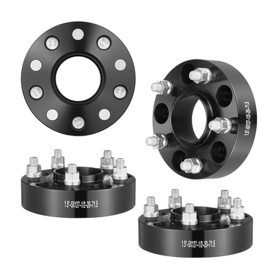 VEVOR 1.5&quot; 5&quot;x5&quot; Αποστάτες τροχού Αντάπτορες τροχών 5 ωτίδων σφυρήλατο διαχωριστικό 4 ΤΕΜ Μαύρο