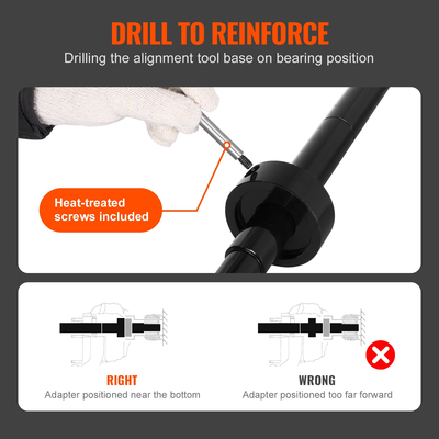 Κιτ ευθυγράμμισης και εγκατάστασης ρουλεμάν VEVOR, Σετ εργαλείων ευθυγράμμισης κινητήρα βαρέως τύπου Ταιριάζει για Mercruiser Alpha, Alpha 1, MR, Bravo, OMC, Cobra και Volvo
