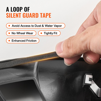 Κάλυμμα στεφάνης τροχού VEVOR 18&quot; για 2017-2023 Model 3 Hubcap με οπή ακροφυσίου βαλβίδας