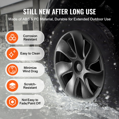 VEVOR 19&quot; Κάλυμμα ζάντας τροχού για 2021-2023 Model Y Hubcap με οπή ακροφυσίου βαλβίδας