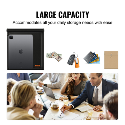 Βάση μπλοκαρίσματος σημάτων τσάντας VEVOR Faraday για φορητούς υπολογιστές και tablet (16,9 x 15&quot;) Μαύρο