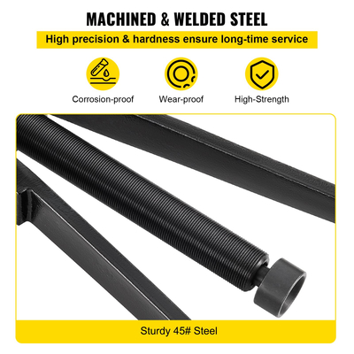 Εξολκέας κάτω ρουλεμάν VEVOR, Συμβατό με Yamaha, Johnson, Evinrude, Honda, Mercury, Robust Steel Marine Lower Bearing Puller με ρυθμιζόμενους βραχίονες, Works for Lower Carrier Removing Αφαίρεση