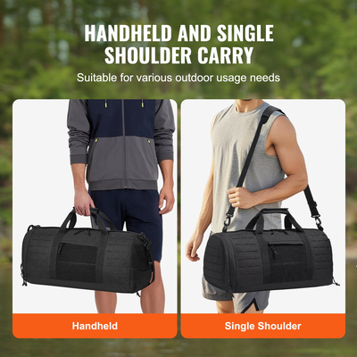 VEVOR Tactical Duffle Bag 45L Gym Bag Duffle Molle Design &amp; Θήκη παπουτσιών