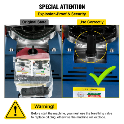 Συμπιεστής υψηλής πίεσης VEVOR, 4500PSI/30MPA/300BAR Αεροσυμπιεστής υψηλής πίεσης, 1800W 220V Αυτόματος συμπιεστής αεροβόλου τυφεκίου Κατάλληλος για αεροβόλο τουφέκι Paintball, Τυφέκιο PCP, Αερόπιστο, Μπουκάλι κατάδυσης