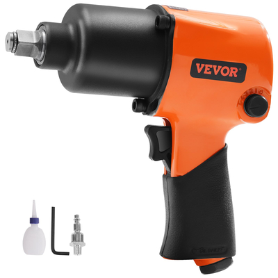 Κλειδί VEVOR Air Impact, πιστόλι κρούσης αέρα 1/2&quot; με ροπή με παξιμάδι έως 880 ft-lbs, ελαφρύ πνευματικό εργαλείο 7500 RPM για επισκευές και συντήρηση αυτοκινήτων