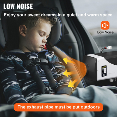 VEVOR 12V 5KW Diesel Air Heater με διακόπτη LCD 51τμχ Diesel Parking Heater για θέρμανση της καμπίνας διαφόρων πετρελαιοκίνητων μηχανικών οχημάτων RV, φορτηγών,