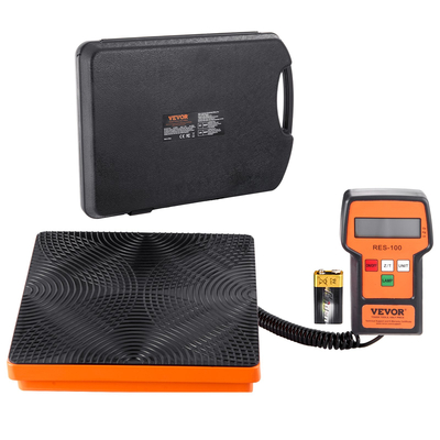 VEVOR Electronic Digital Charging Refrigerant Weight Scale 110LB for HVAC