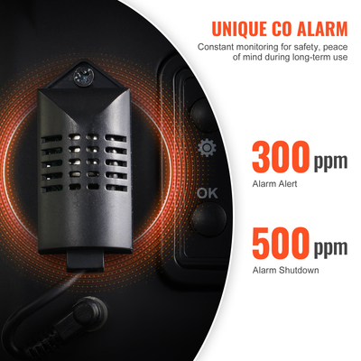 VEVOR Diesel Heater Heater Diesel Heater 12V/24V 8KW Bluetooth APP Control Vehicles