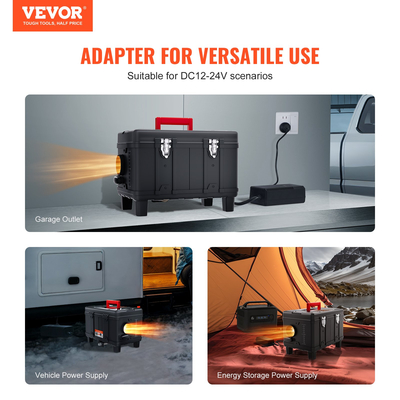 VEVOR Diesel Air Heater 12V/24V 8KW Bluetooth APP Τηλεχειριστήριο για Οχήματα