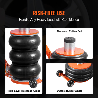 VEVOR Air Jack 5 Ton/11000 lbs Πνευματικός γρύλος με ψηλή κολόνα για Sedan