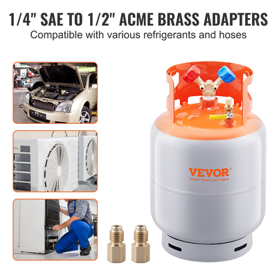 Υγρή εκτιμημένη βαλβίδα Υ δεξαμενών κυλίνδρων ανάκτησης ψυκτικών ουσιών