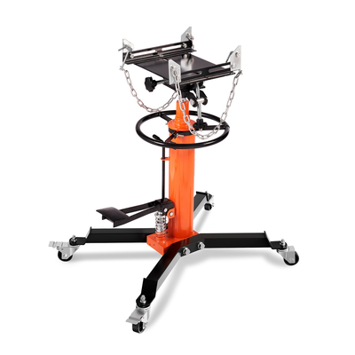 Jack VEVOR Transmission Jack, 1322 LBS Hydraulic Telescoping Transmission Jack, 32&quot;-67&quot; High Lift Floor Jack Stand με πεντάλ ποδιού, περιστρεφόμενος τροχός 360°, γρύλος υδραυλικού κιβωτίου ταχυτήτων σε γκαράζ/ανυψωτικό καταστήματος