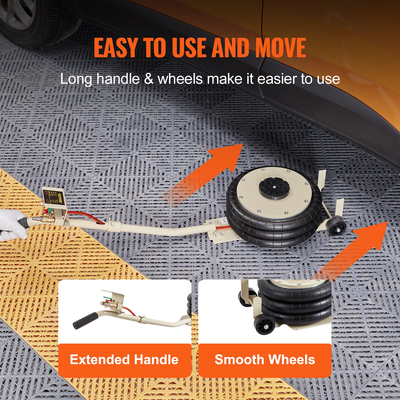 VEVOR Triple Bag Air Jack 3 Ton/6600 lbs Πνευματικός γρύλος για ανύψωση SUV αυτοκινήτου