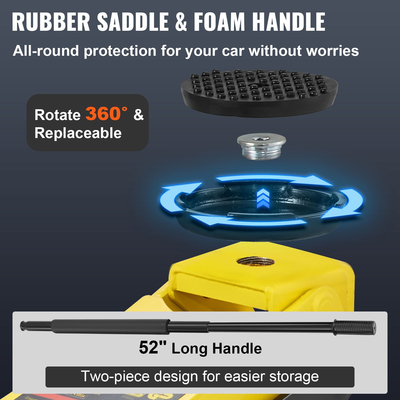 VEVOR Χαμηλού προφίλ γρύλος δαπέδου 4 τόνων βαρέως τύπου χάλυβα διπλού εμβόλου ταχείας αντλίας