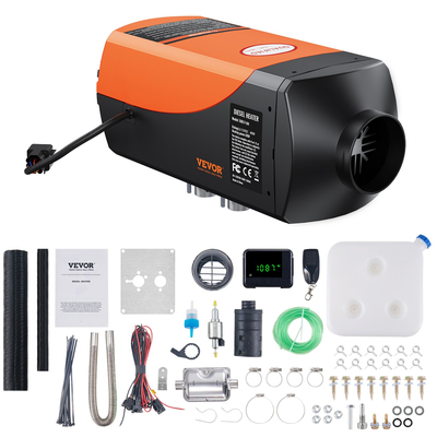 VEVOR Diesel Air Heater 12V 5KW LCD Τηλεχειριστήριο για Αυτοκίνητο Bus RV Indoors