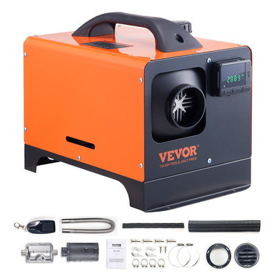 VEVOR Diesel Air Heater All-in-one 12V 5KW LCD Τηλεχειριστήριο για Αυτοκίνητο RV σε εσωτερικούς χώρους