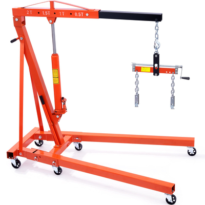VEVOR Engine Hoist Leveler 4400 LBS/2 TON Cherry Picker Shop Εργαλείο ανύψωσης φορτίου γερανού