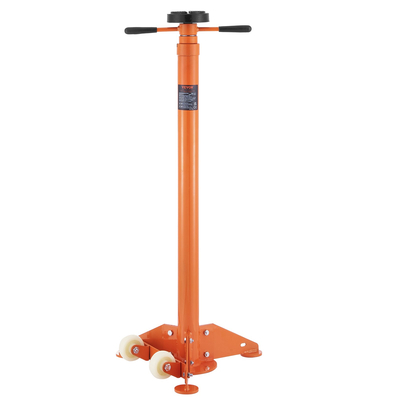 Βάση VEVOR Underhoist, 3/4 Ton Jack Capacity Pole Jack, Heavy Duty Jack Stand, Jack Support Car Lifting από 43,3&quot; έως 70,9&quot;, Τριγωνική βάση, Δύο Τροχοί, Εύκολη ρύθμιση, Υποστήριξη αυτοκινήτου