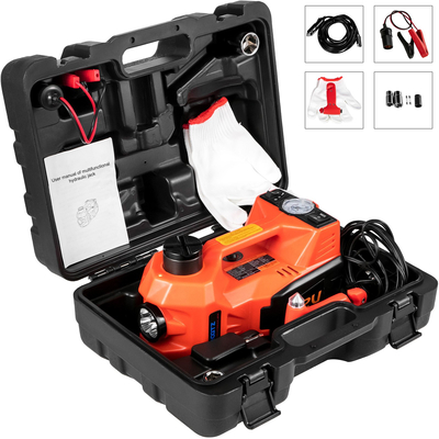 VEVOR 12V DC 5T Automatic Jack Car Electric Car Repair Tool Kit Ηλεκτρικός γρύλος αυτοκινήτου, Ηλεκτρικός υδραυλικός γρύλος δαπέδου με σφυρί ασφαλείας, σφιγκτήρας μπαταρίας