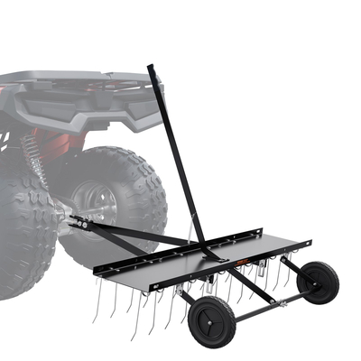 VEVOR Tow Behind Dethatcher 48&quot; Lan Dethatcher Rake για ATV ή Mower 24 Tines