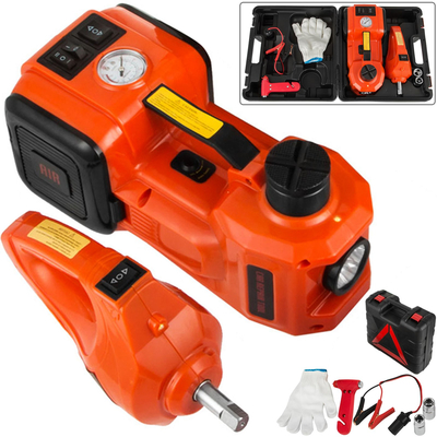 VEVOR Electric Car Jack, Electric Hydraulic Jack 3 Ton (6600 lbs) με αντλία φουσκώματος ελαστικών και ηλεκτρικό κλειδί, DC 12V ηλεκτρικό ανυψωτικό γρύλο δαπέδου αυτοκινήτου για έκτακτη αλλαγή ελαστικού