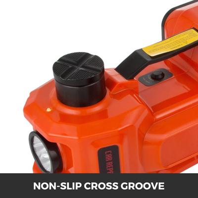 VEVOR Electric Car Jack, Electric Hydraulic Jack 3 Ton (6600 lbs) με αντλία φουσκώματος ελαστικών και ηλεκτρικό κλειδί, DC 12V ηλεκτρικό ανυψωτικό γρύλο δαπέδου αυτοκινήτου για έκτακτη αλλαγή ελαστικού