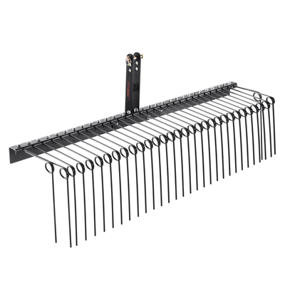VEVOR Tow Behind Landscape Rake 72&quot; Lan Dethatcher Rake με 32 ατσάλινα δόντια