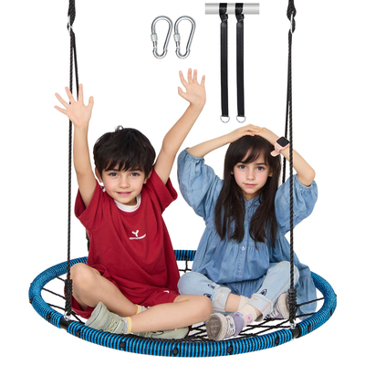 VEVOR Spider Web Saucer Swing 40 ιντσών στρογγυλές κούνιες για παιδιά εξωτερικού χώρου 750 λίβρες