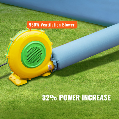 Φουσκωτός θάλαμος ψεκασμού VEVOR Σκηνή βαφής αυτοκινήτου 13x10x9ft Σύστημα φίλτρου Ανεμιστήρας 950W