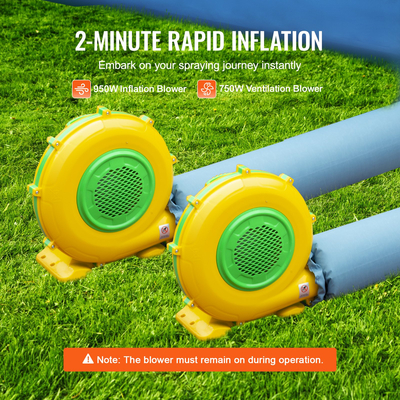 Φουσκωτός θάλαμος βαφής VEVOR, 29,5 x 15,7 x 11,8 ft, φουσκωτός θάλαμος ψεκασμού, με ισχυρούς φυσητήρες 950W+750W και σύστημα φίλτρου αέρα, φορητός θάλαμος βαφής αυτοκινήτου για μεγάλο φορτηγό, μεγάλο φορτηγό, μεγάλα μηχανήματα