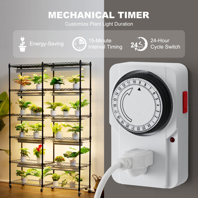 Βάση φυτών VEVOR με Grow Light 6 επιπέδων 200W 59,1&quot; ράφι εσωτερικής ανάπτυξης φυτών