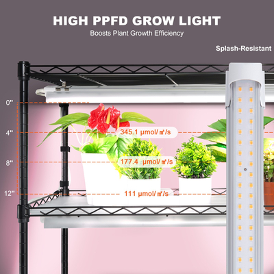 Βάση φυτών VEVOR με Grow Light 6 επιπέδων 180W 70,9&quot; Ράφι εσωτερικής ανάπτυξης φυτών