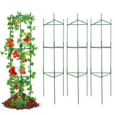 VEVOR 6 Packs Κλουβιά ντομάτας για κήπο 48&quot; Κλουβί στήριξης φυτών ντομάτας