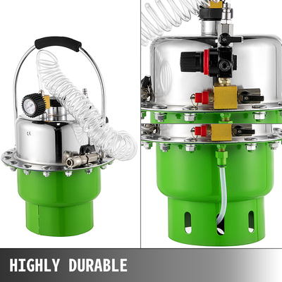 VEVOR Πνευματικός εξαερωτήρας πίεσης αέρα, Εργαλείο εξαέρωσης πίεσης φρένων Φορητό κιτ συστήματος βαλβίδας εξαέρωσης φρένων και συμπλέκτη Γκαράζ Μηχανική Εργαλείο εξαέρωσης λαδιού φρένων και εξαγωγής υγρών