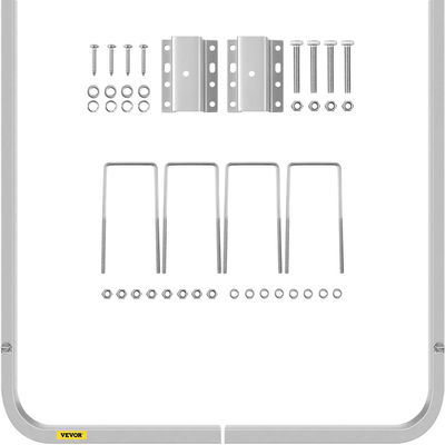 VEVOR Boat Trailer Guide-ons, 46\&quot;, One Pair Trailer Trailer ons, Ανθεκτικοί στη σκουριά οδηγοί ρυμουλκούμενου με ρυθμιζόμενο πλάτος, εξαρτήματα τοποθέτησης που περιλαμβάνονται, για σκάφος σκι, ψαρόβαρκα ή ρυμουλκούμενο ιστιοφόρου