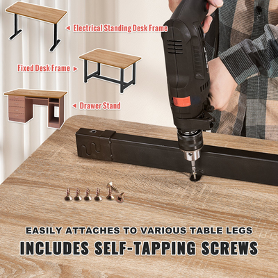 Επιτραπέζιο επιτραπέζιο VEVOR, 70,9&quot; x 31,5&quot; x 1&quot;, χωρητικότητα 220,5 λίβρες, Universal One-Piece Μοριοσανίδα Desktop για ρυθμιζόμενο ύψος ηλεκτρικό πλαίσιο γραφείου, ορθογώνιος πάγκος για το σπίτι και το γραφείο